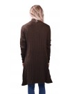 100% Yak Posh Brown Cashmere Long Coat