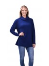 Posh Blue Cashmere Sweater