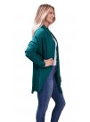 Cascade Waterfall Cashmere Drape Cardigan