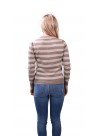 Posh Striped Cashmere Sweater