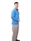 Classic Men's  V-Neck Cashmere Pullover Sweater