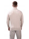 Posh Men's Cashmere High Neck Sweater