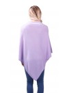 Soft Purple Cashmere Poncho