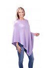 Soft Purple Cashmere Poncho