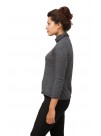  Gray Turtle Neck Cashmere Pullover Sweater